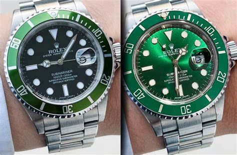 differenza tra rolex hulk e kermit|rolex vs kermit submariner.